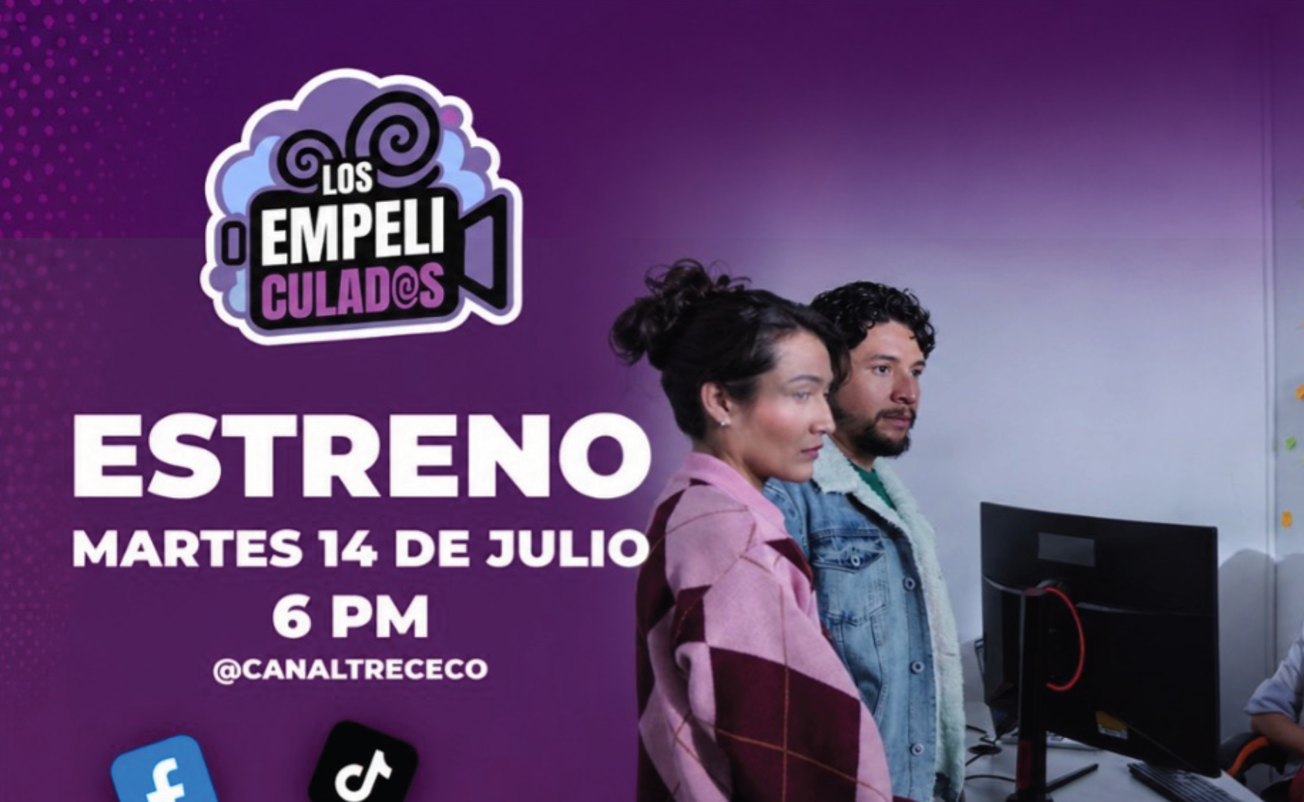 Canal Trece revoluciona la televisión pública con «Los Empeliculados», la primera serie vertical e interactiva producida por un canal público